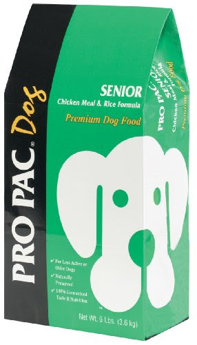 Wells PRO PAC Senior Chicken Meal & Rice Formula Dog Food - 6 lb. Bag