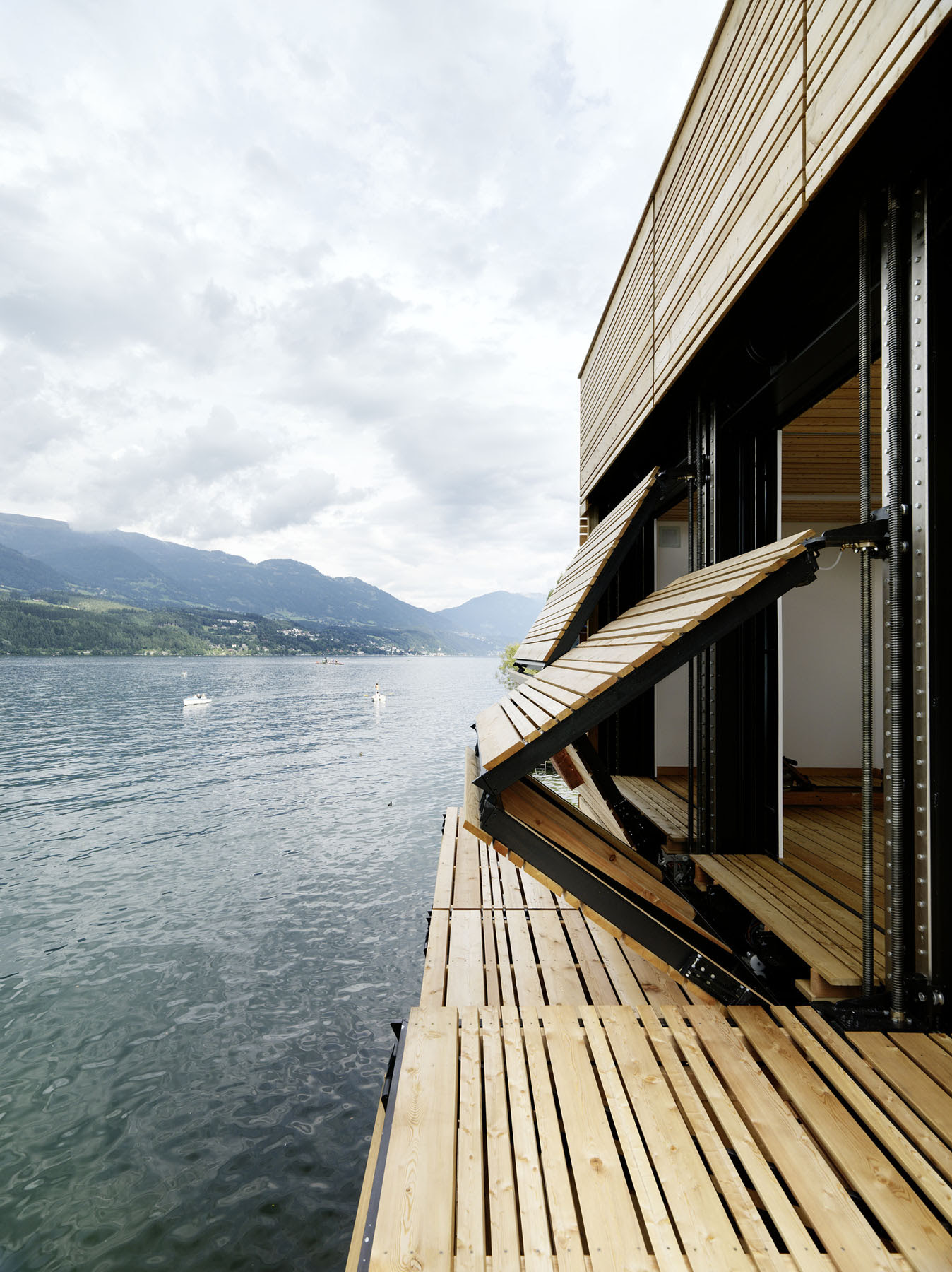 The wooden boat shop