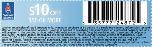 Sherwin-Williams: 4-Day Super Sale - 40% Off Paints & Stains + $10 Off ...