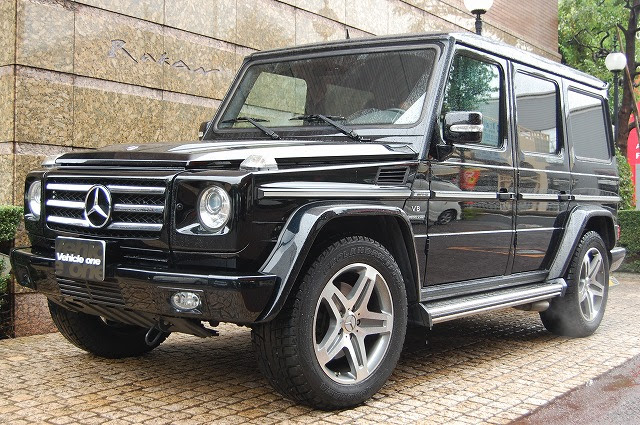 メルセデス ベンツ Amg G55 ロング 4wd 新車並行 V8コンプレッサー サンルーフ 黒革 Hddナビ 19aw 詳細情報 ビークルワン