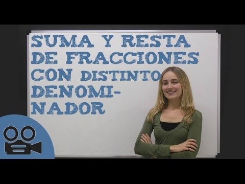 SUMA FRACCIONES DIFERENTE DENOMINADOR!!!!