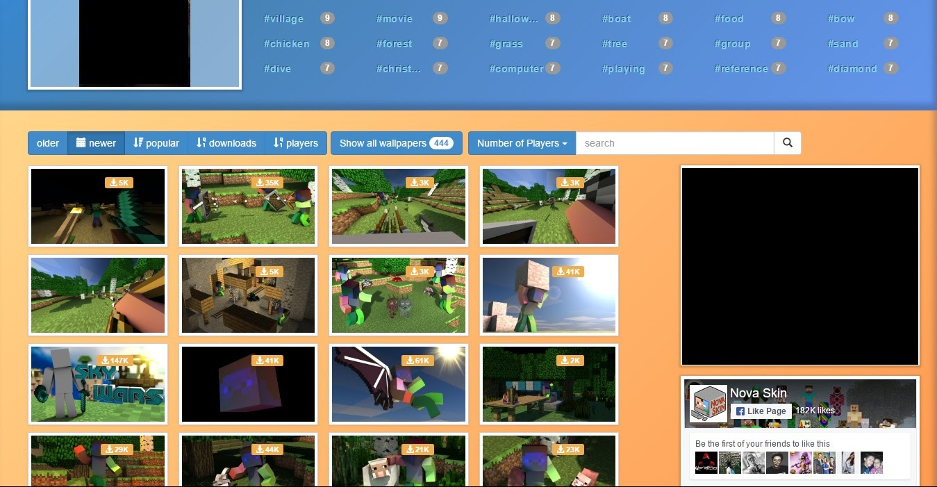 Minecraftの画像を作るソフト サイト一覧