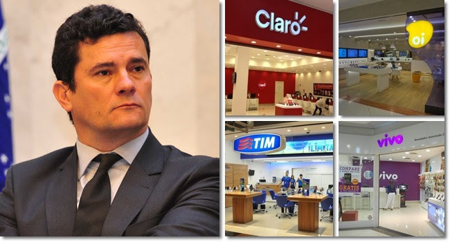 Sergio Moro teles bilhões escândalo corrupção