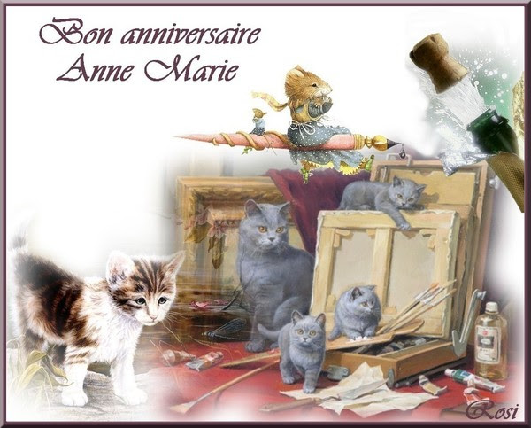 Bon Anniversaire Anne Marie
