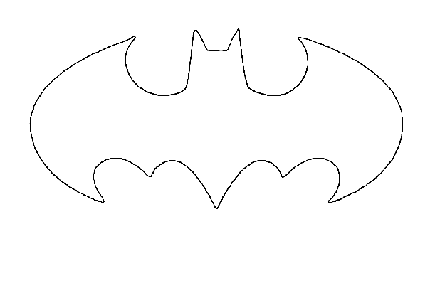 Free Batman Logo Outline Download Free Clip Art Free Clip Art On Clipart Library