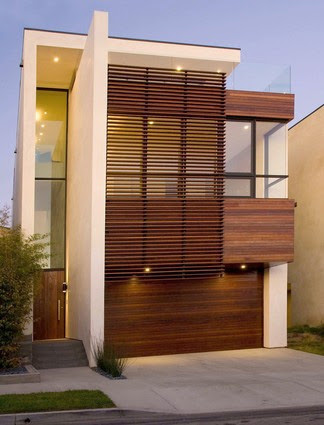 Home Design Photo on Contemporary Home Design In Manhattan Beach   Three Story Home With An