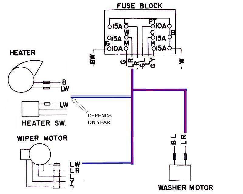 Tech Wiki - Fuse Box : Datsun 1200 Club