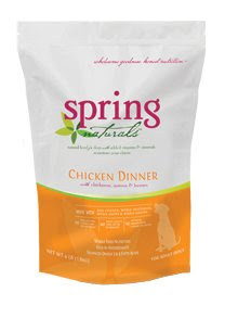 Spring Naturals Chicken Dinner for Dogs - 4#
