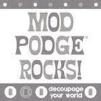 mod podge rocks