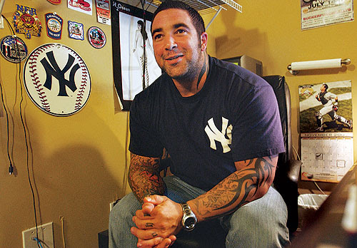 Former police Officer Tommy Glaser Jr. has opened a tattoo shop with his Former police Officer Tommy Glaser Jr. has opened a tattoo shop with his