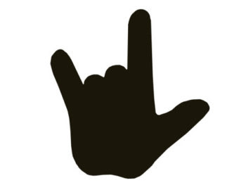 Download Sign Language Silhouette at GetDrawings | Free download