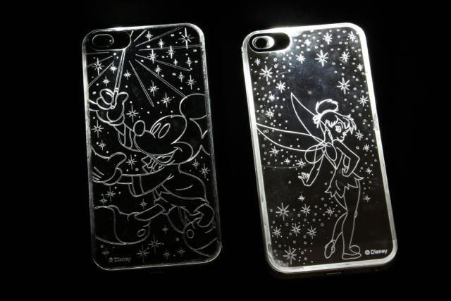 フラッシュフィルムiphone5 電話やメールがくるとミッキーが光ってお知らせ Appbank
