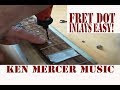 6mm Dots Inlays Material For Guitar Bass Fingerboard Parts Luthier Tool