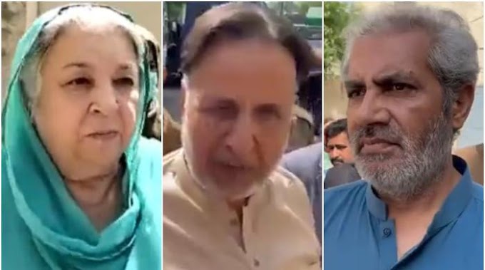 Yasmin, Rasheed, Cheema vow to stand with PTI