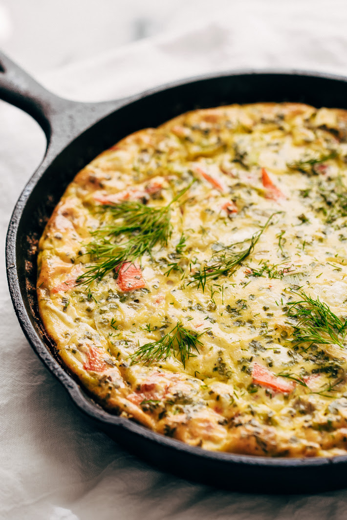 Smoked Salmon Breakfast Casserole Recipe | Little Spice Jar