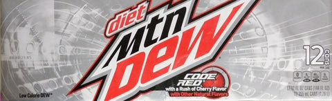 Mountain Dew Code Red Diet Available Now Buy Today