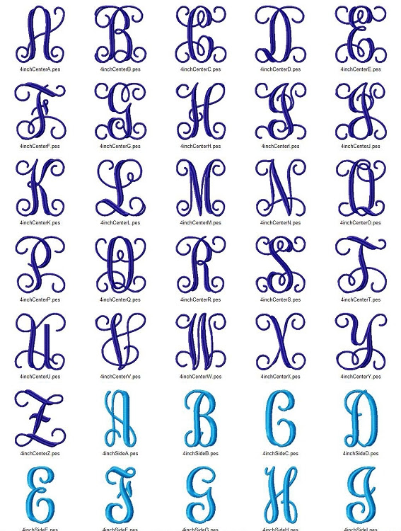 Download Free Vine Monogram Font Download Nar Media Kit