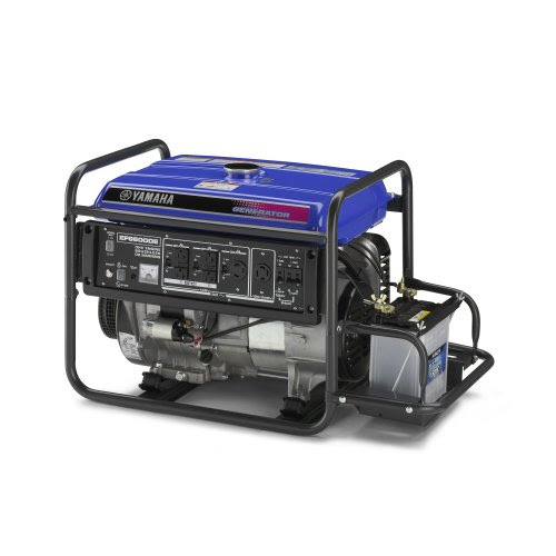 Yamaha EF6600DE 6,600 Watt 357cc OHV 4-Stroke Gas Powered Portable Generator With Electric Start (CARB Compliant)