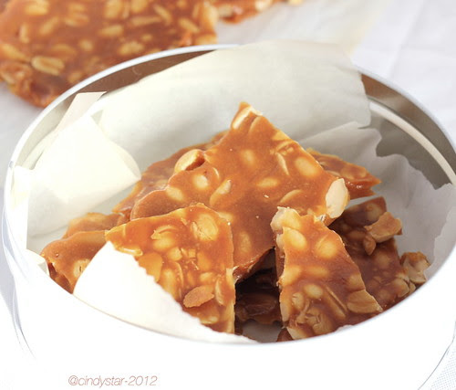 croccante alle arachidi-peanut brittle