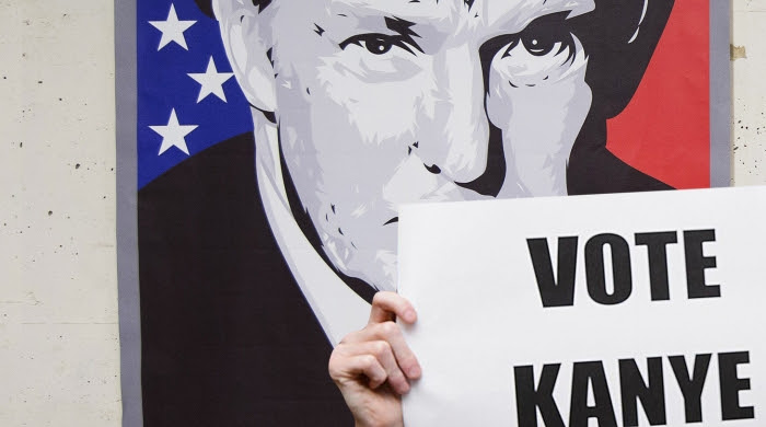 Кроме шуток: Дональд Трамп поддерживает Канье Уэста на пост президента