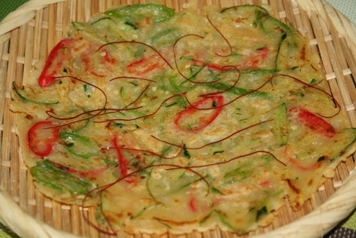 コチュブチンゲ 고추부침개 のレシピ チヂミの原点の激辛青唐辛子チヂミの作り方 韓国料理店に負けない韓国家庭料理レシピ 眞味