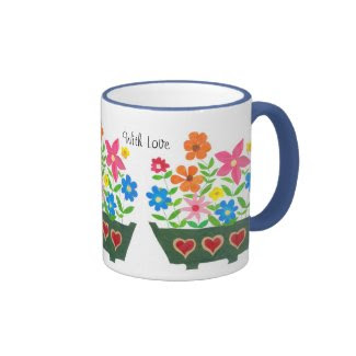 Floral Coffee Mug for a Mother