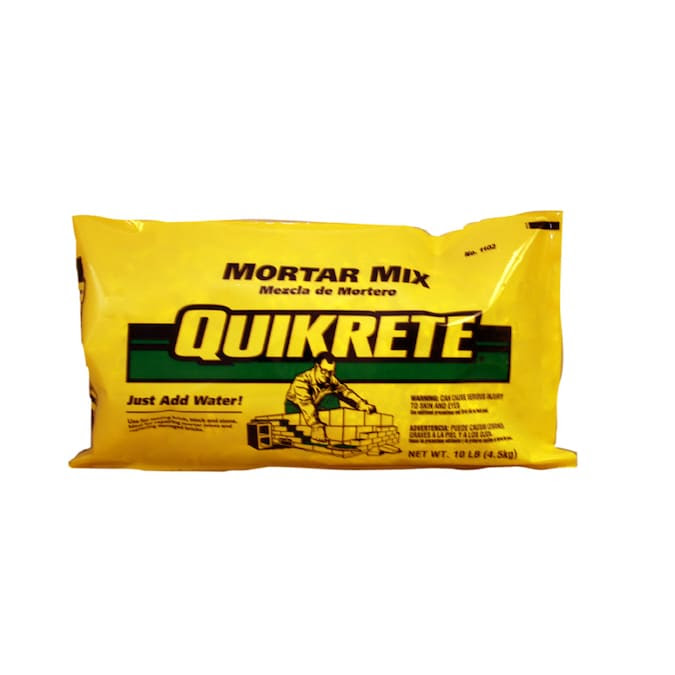 QUIKRETE 10-lb Gray Type-N Mortar Mix in the Mortar Mix ...