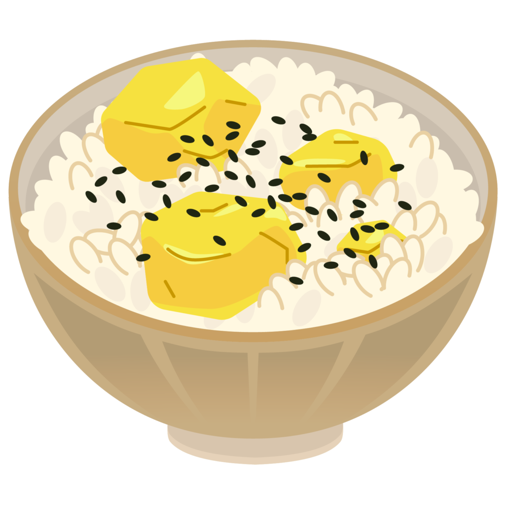 商用フリー無料イラスト 炊き込みごはん 栗ごはん Gohanrice003 商用ok フリー素材集 ナイスなイラスト