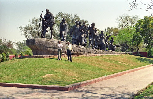 The Salt March Monument,