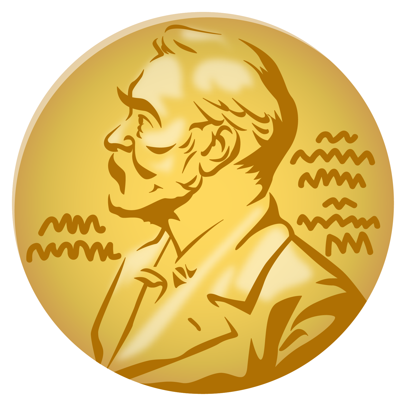 商用フリー 無料イラスト ノーベル賞 メダル Nobelprize 商用ok フリー素材集 ナイスなイラスト