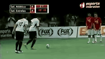 Cheeky Free Kick Finish Gifs