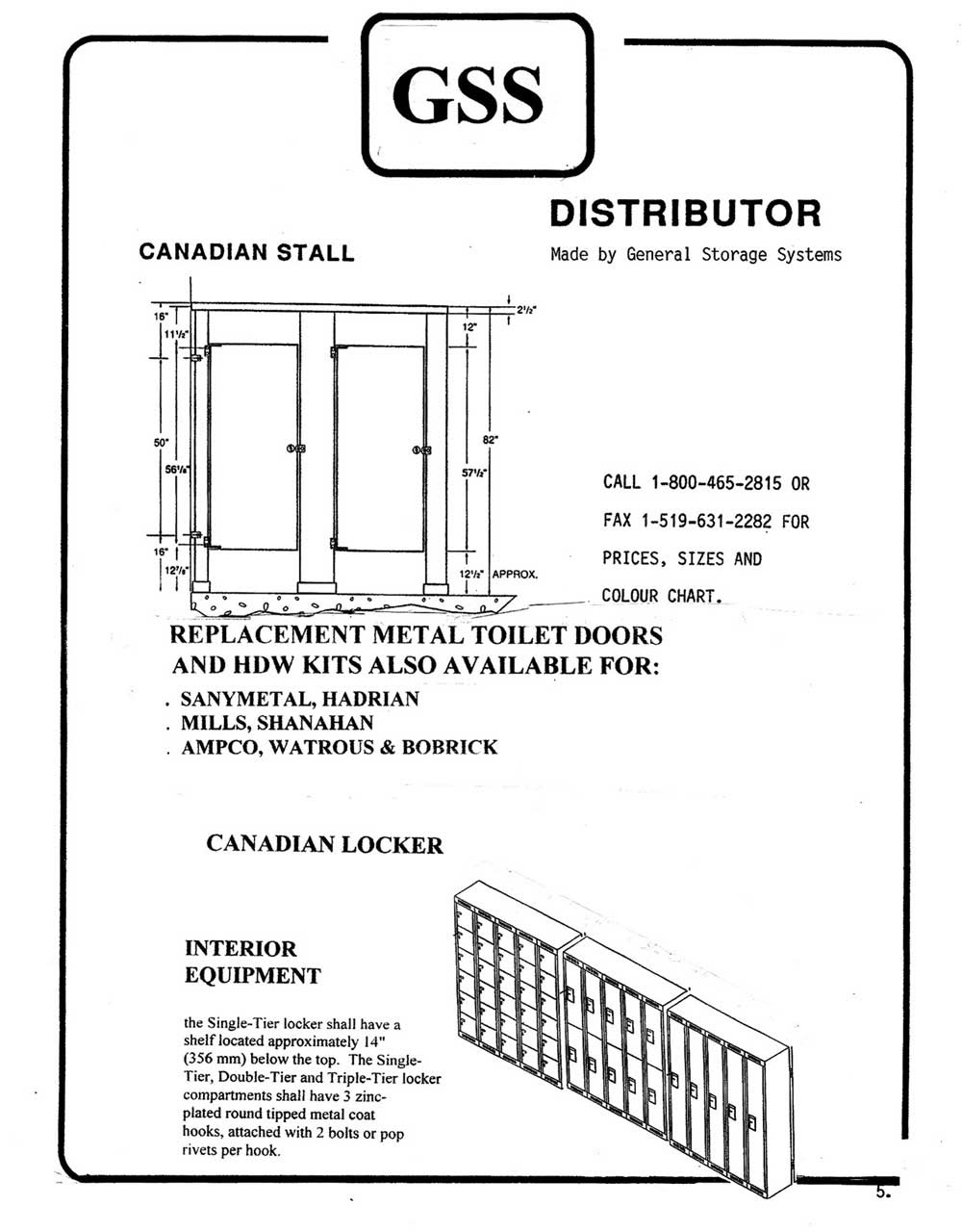 Shanahan Doors & GSS Distributor - Replacement Metal ...