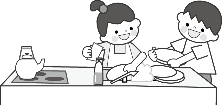 料理 お手伝いのイラスト 挿絵 無料イラスト フリー素材