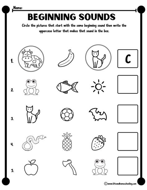 Since you are reading this post, it's safe to assume that your child has already mastered the alphabet. kindergarten beginning sound worksheet made by teachers