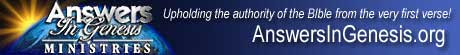 Answers in Genesis HOME page