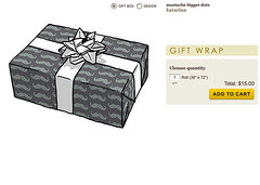 Spoonflower gift wrap paper