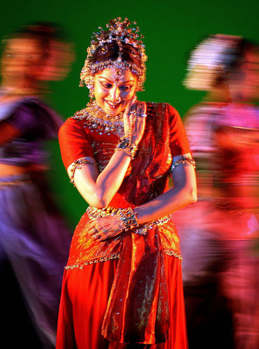Hema Malini, performing