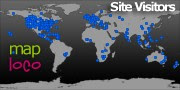Locations of Site Visitors