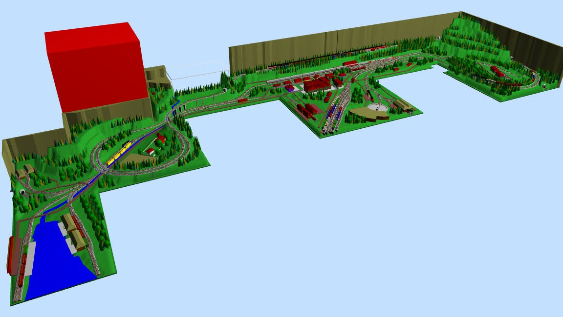 The N-scale Garage Layout of Sarge