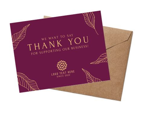  thank you card try our thank you card maker for freebrandcrowd