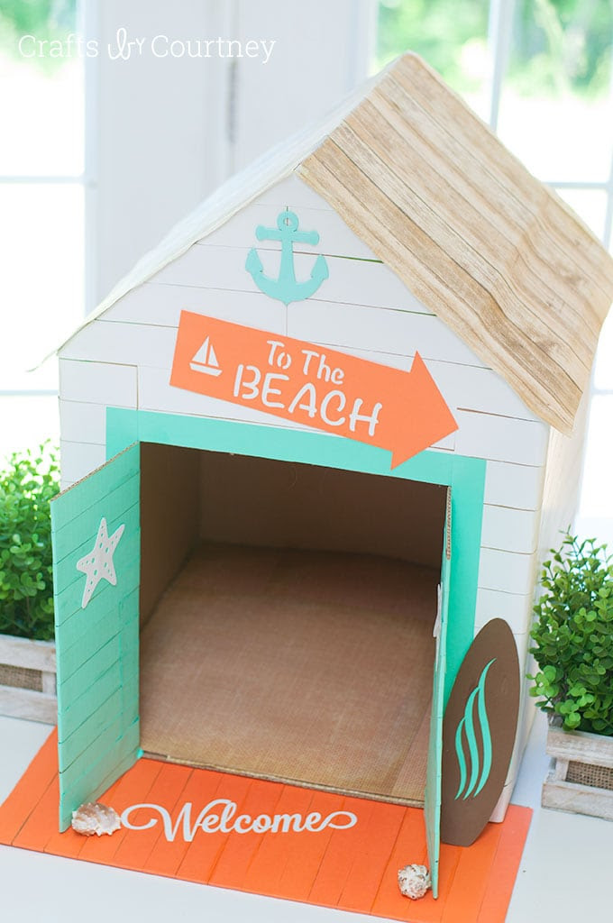 Diy Cardboard Dog House www.imgkid.com - The Image Kid 