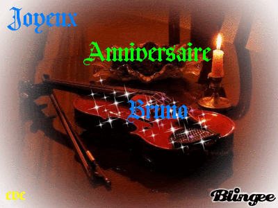 Joyeux Anniversaire Bruno
