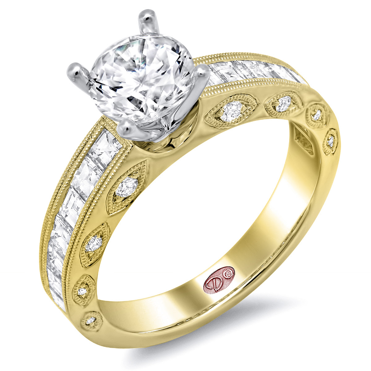 View more Yellow Gold Channel Set Engagement Rings on Demarcoâs ...
