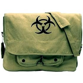 VINTAGE WOODLAND CLASSIC MESSENGER BAG
