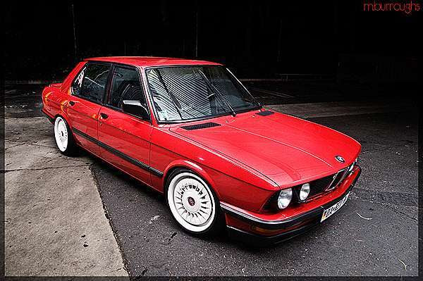 Bmw E28 Tuning Example 霹靂五號改裝範例 毒舌痞子的五四三日記 痞客邦