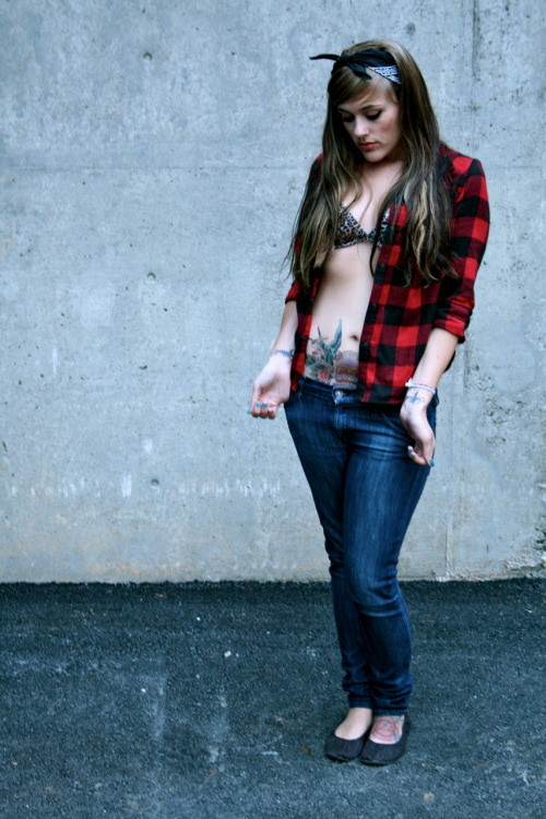tattooed girl