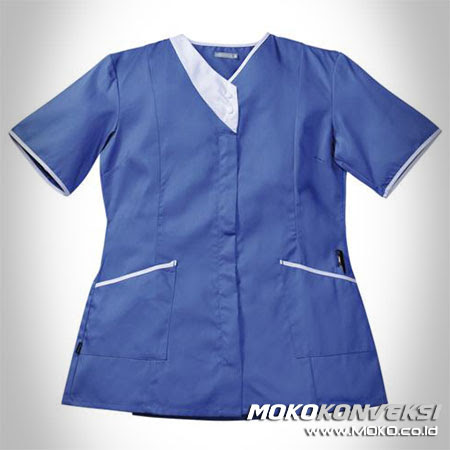 version kaos seragam kerja