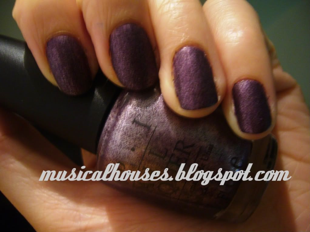 OPI Lincoln Park After Dark Suede