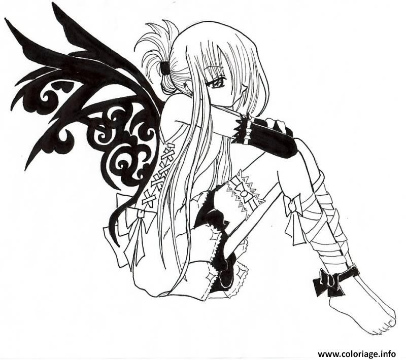 Coloriage Fairy Tail à Imprimer
