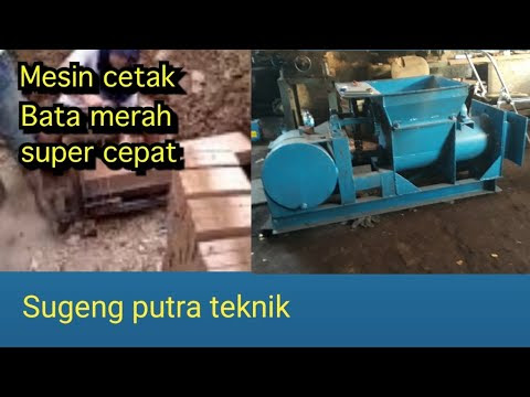 Video Gambar Mesin Batu Bata Merah